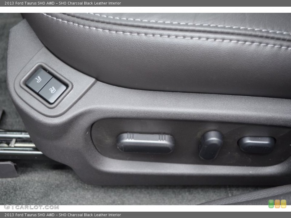 SHO Charcoal Black Leather Interior Controls for the 2013 Ford Taurus SHO AWD #77182385