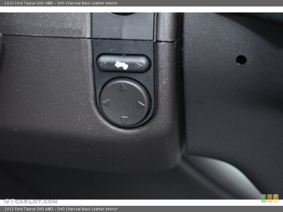 SHO Charcoal Black Leather Interior Controls for the 2013 Ford Taurus SHO AWD #77182409