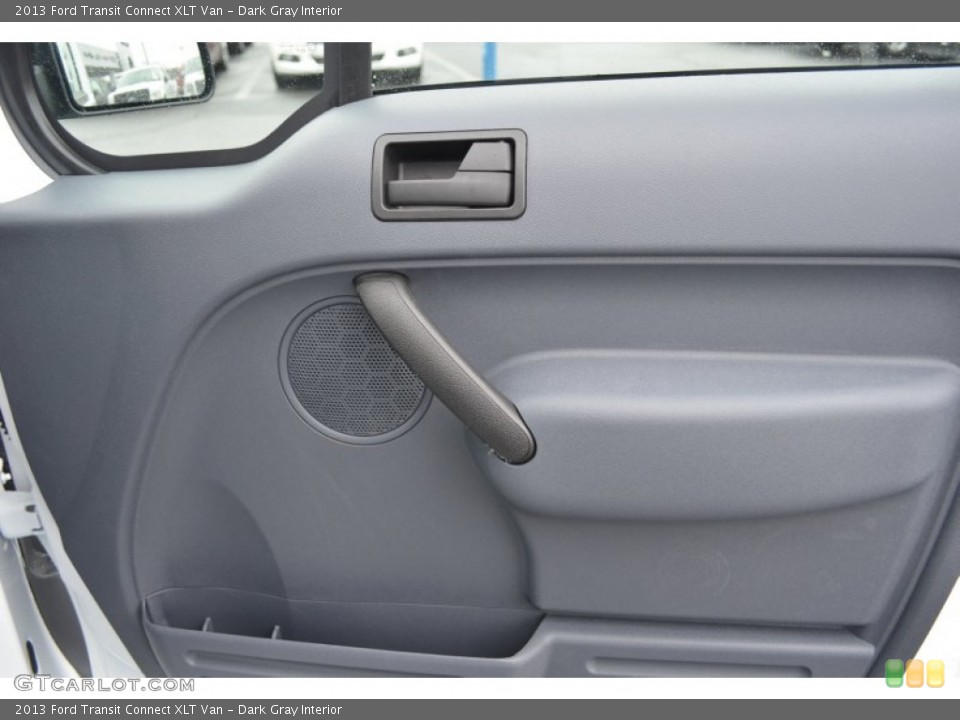 Dark Gray Interior Door Panel for the 2013 Ford Transit Connect XLT Van #77184402
