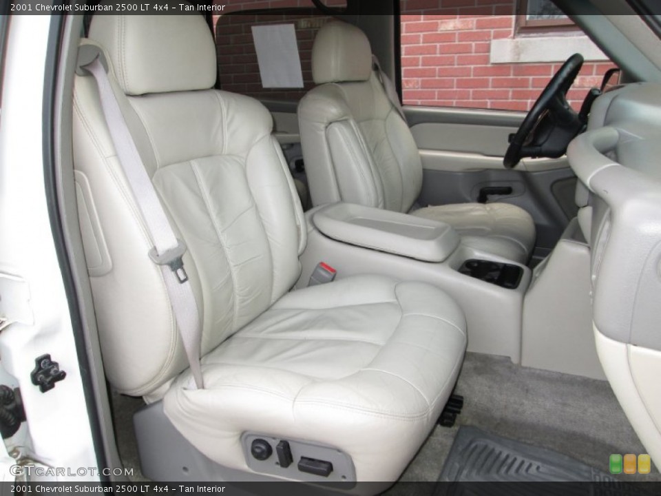 Tan Interior Photo for the 2001 Chevrolet Suburban 2500 LT 4x4 #77186243