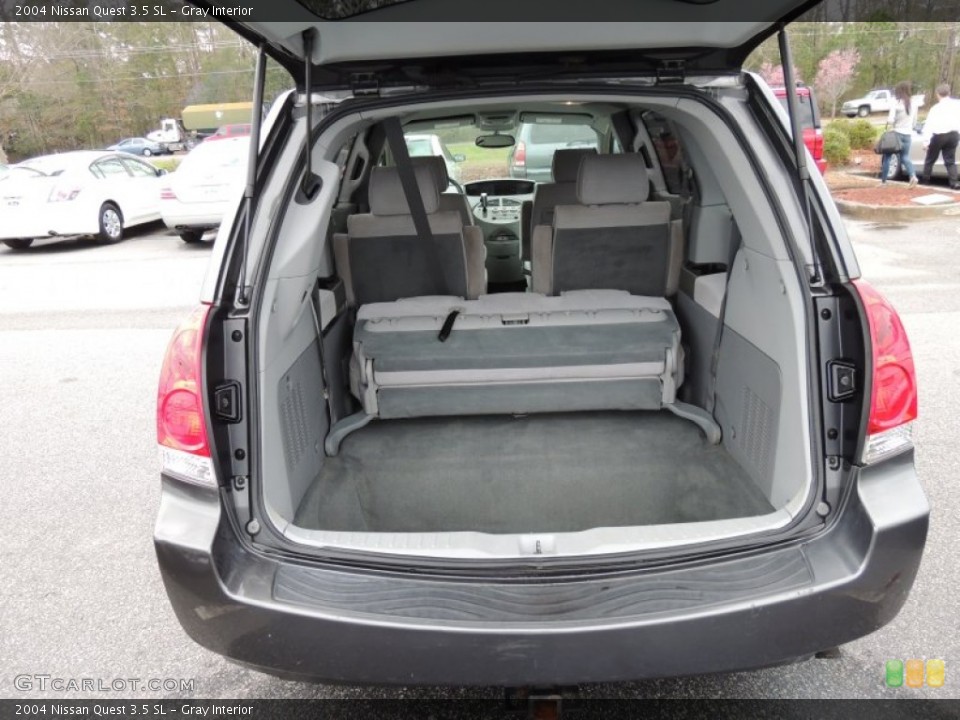 Gray Interior Trunk for the 2004 Nissan Quest 3.5 SL #77187224