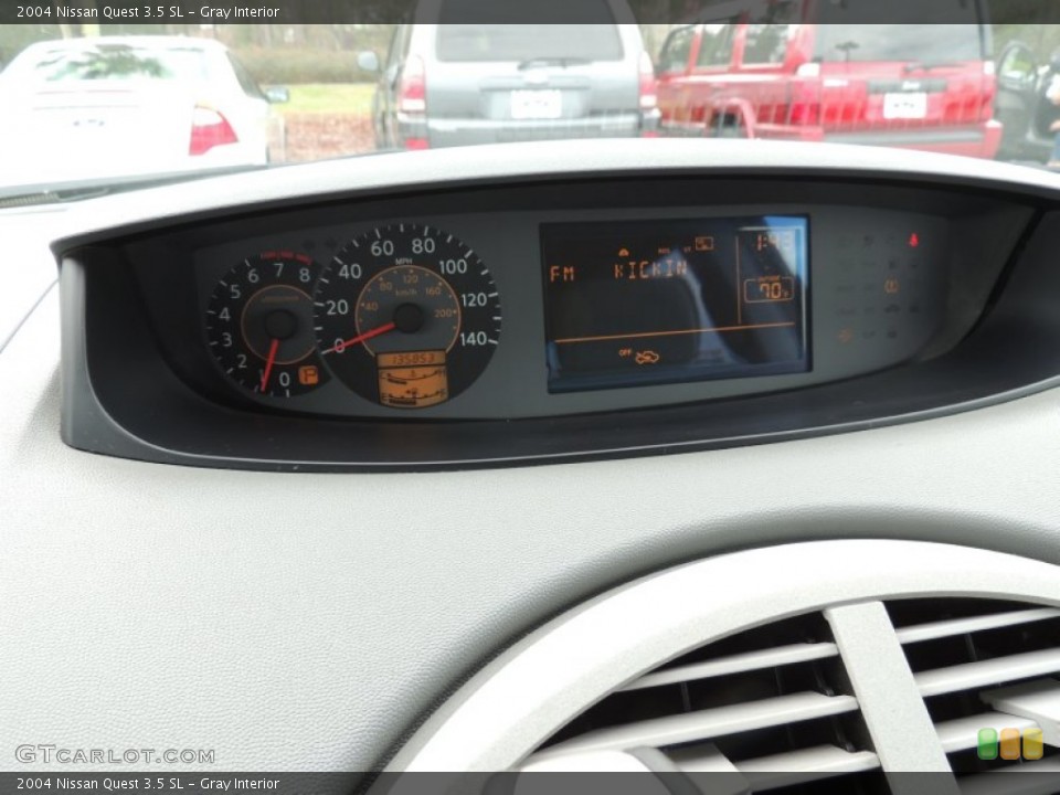 Gray Interior Gauges for the 2004 Nissan Quest 3.5 SL #77187413