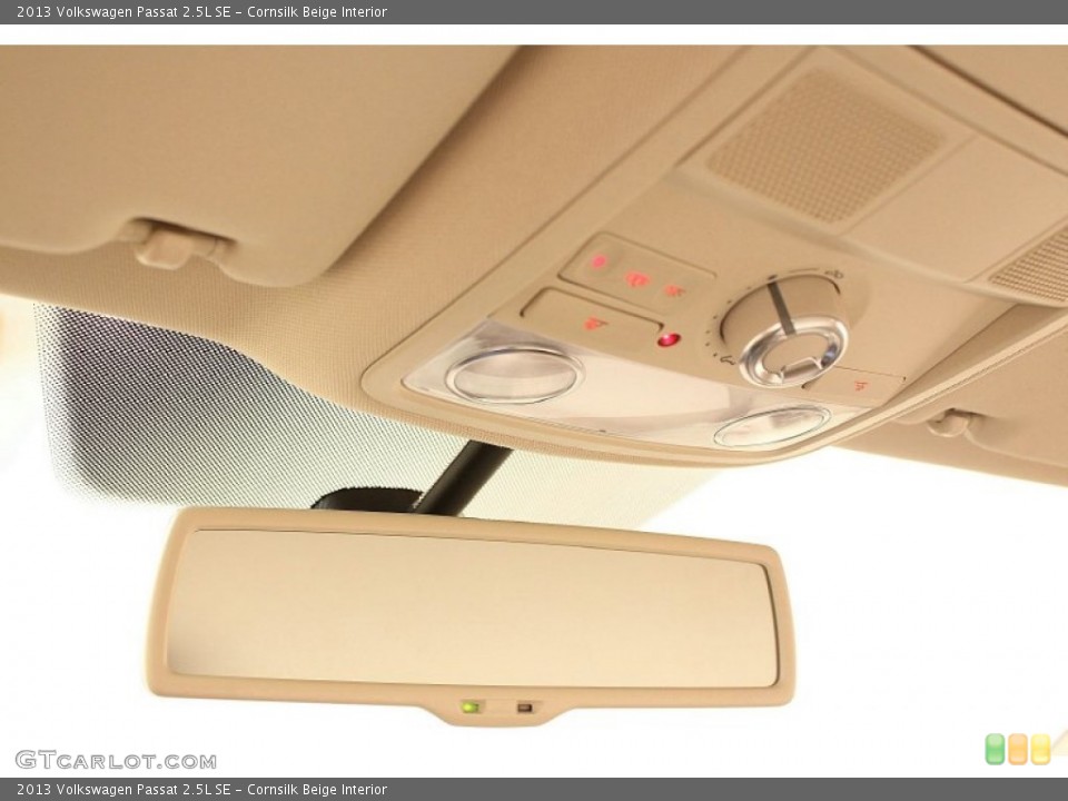 Cornsilk Beige Interior Controls for the 2013 Volkswagen Passat 2.5L SE #77189024