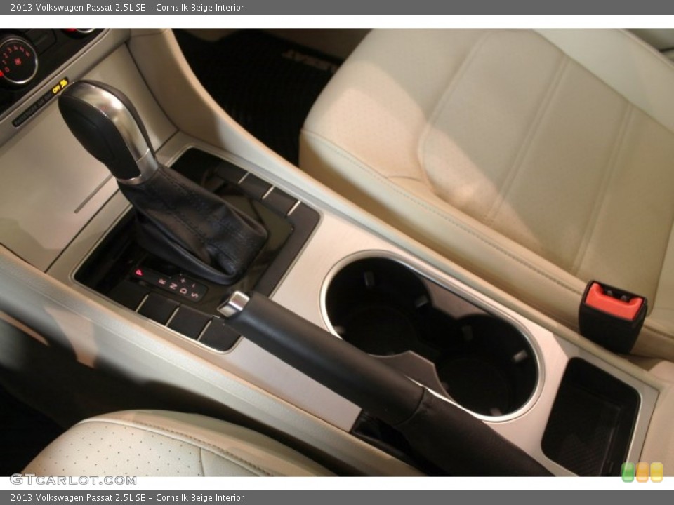 Cornsilk Beige Interior Transmission for the 2013 Volkswagen Passat 2.5L SE #77189348