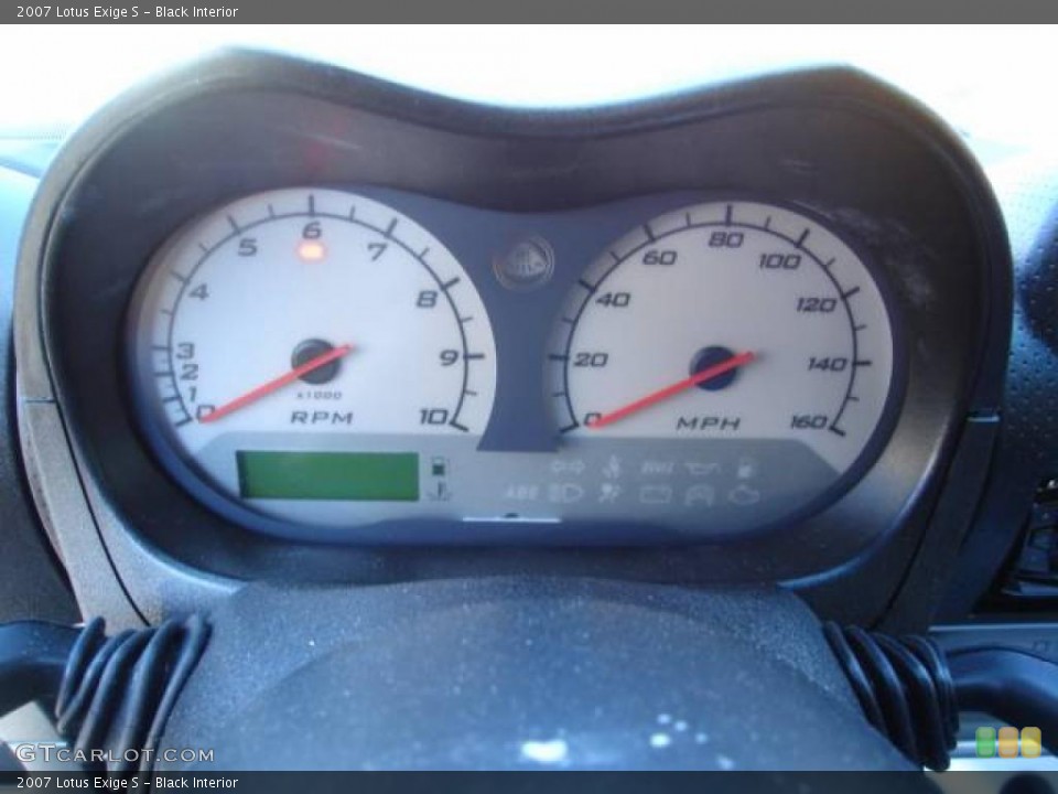 Black Interior Gauges for the 2007 Lotus Exige S #7718938