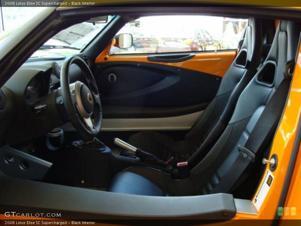 Black Interior Photo for the 2008 Lotus Elise SC Supercharged #7719018