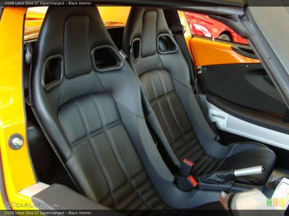 Black Interior Photo for the 2008 Lotus Elise SC Supercharged #7719028