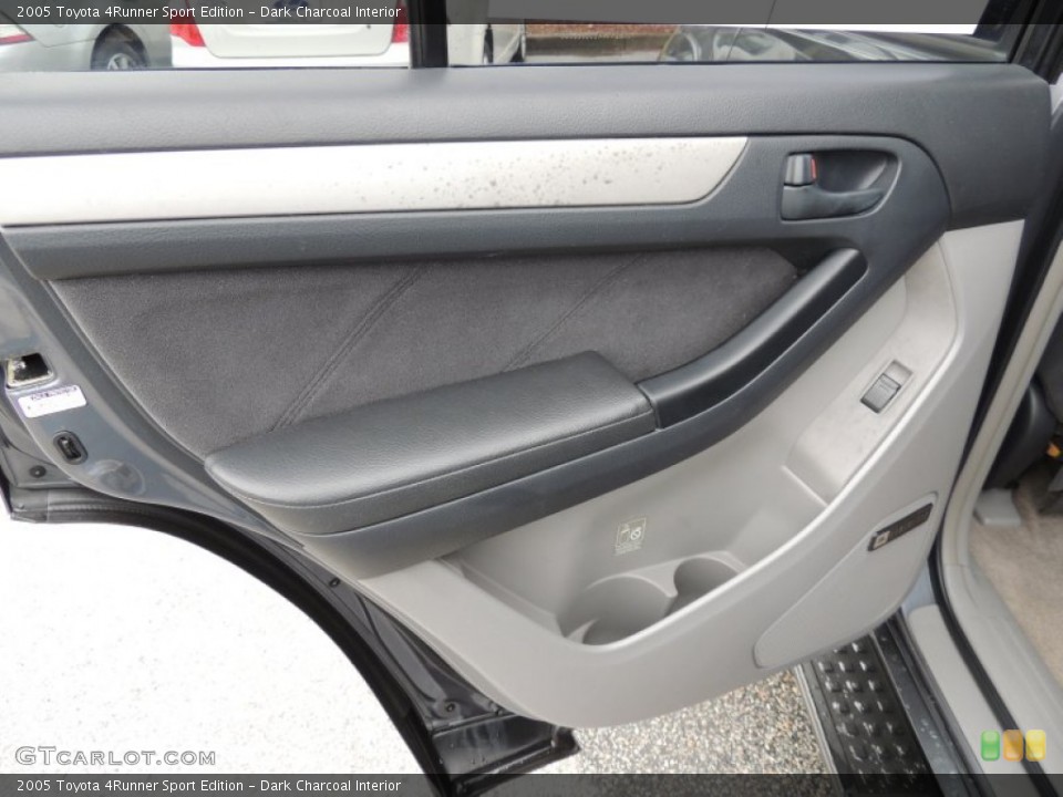 Dark Charcoal Interior Door Panel for the 2005 Toyota 4Runner Sport Edition #77190313