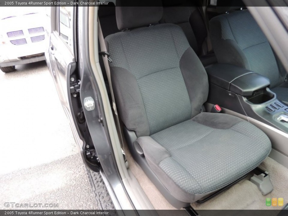 Dark Charcoal Interior Front Seat for the 2005 Toyota 4Runner Sport Edition #77190338