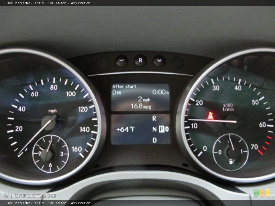 Ash Interior Gauges for the 2006 Mercedes-Benz ML 500 4Matic #77190721