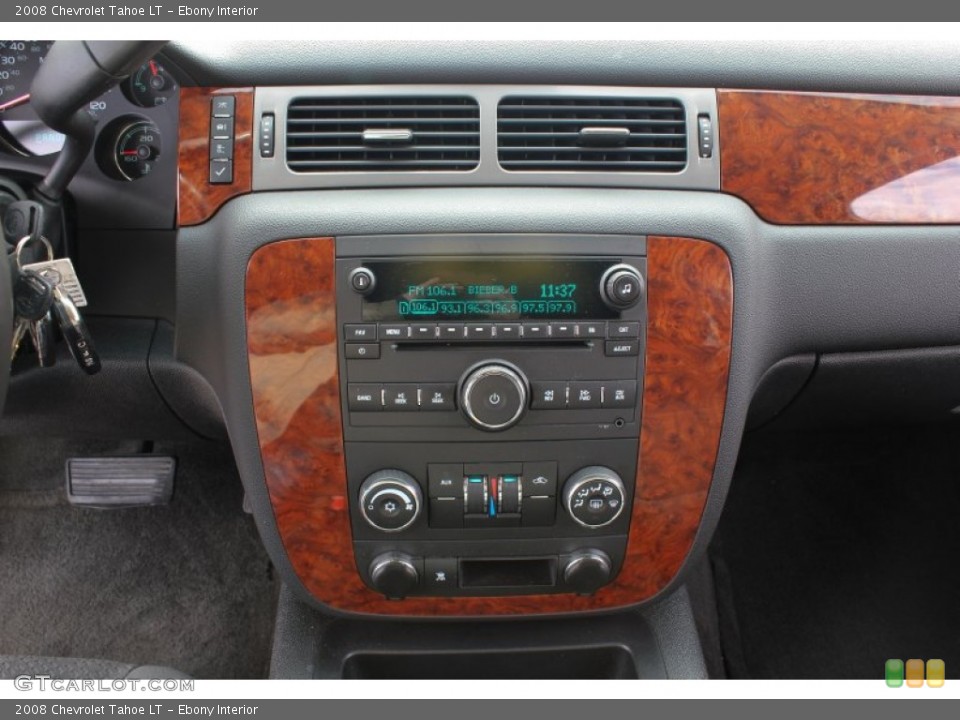 Ebony Interior Controls for the 2008 Chevrolet Tahoe LT #77190845