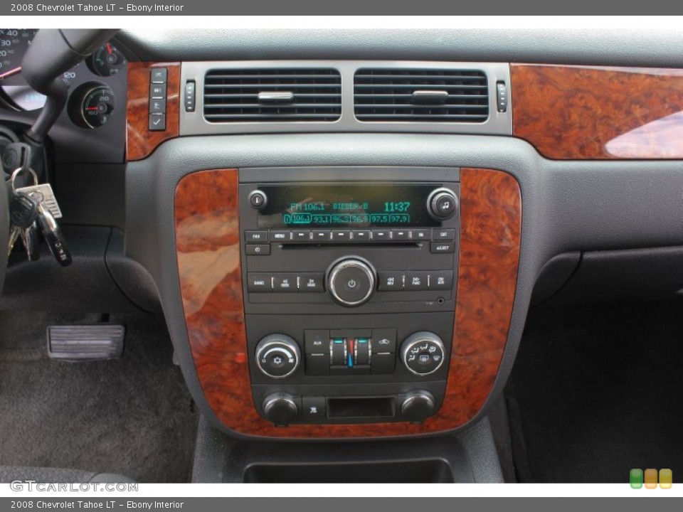 Ebony Interior Controls for the 2008 Chevrolet Tahoe LT #77190845