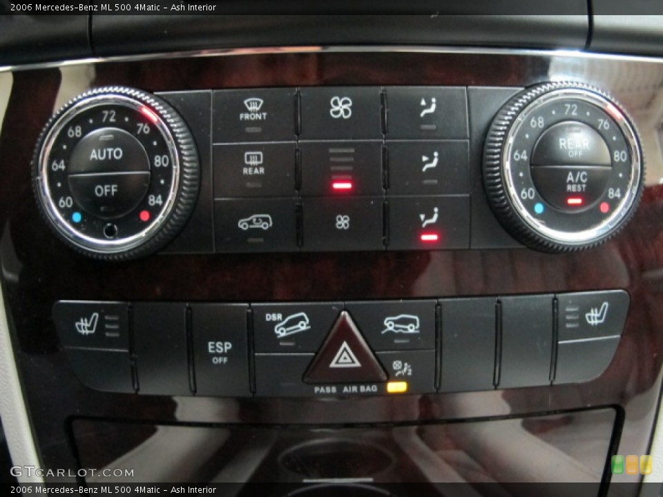 Ash Interior Controls for the 2006 Mercedes-Benz ML 500 4Matic #77190855