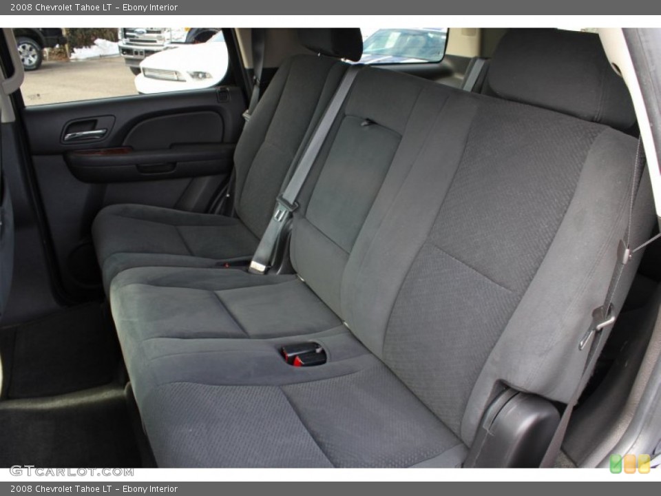 Ebony Interior Rear Seat for the 2008 Chevrolet Tahoe LT #77190953