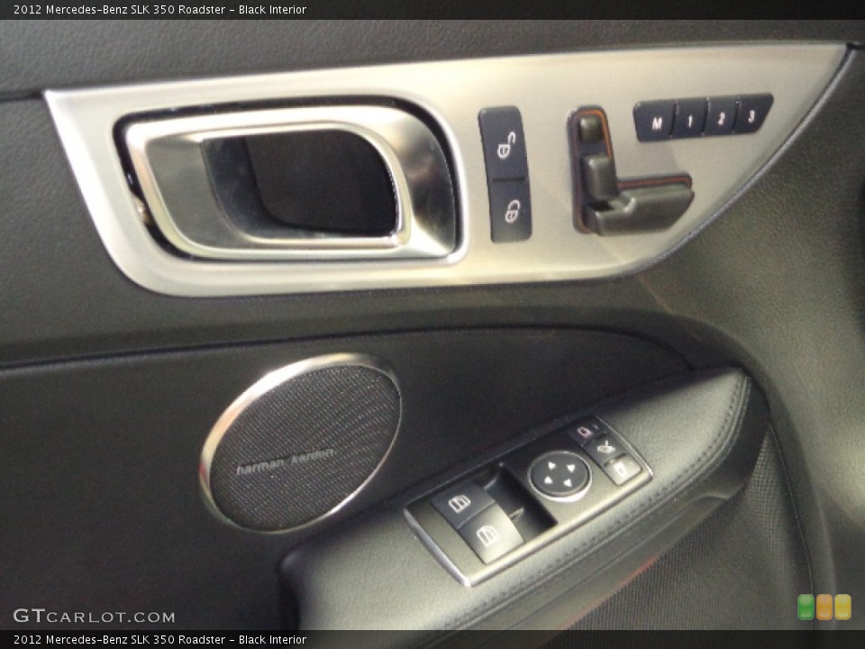 Black Interior Controls for the 2012 Mercedes-Benz SLK 350 Roadster #77192088