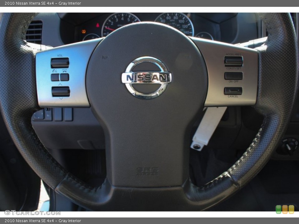 Gray Interior Controls for the 2010 Nissan Xterra SE 4x4 #77192369