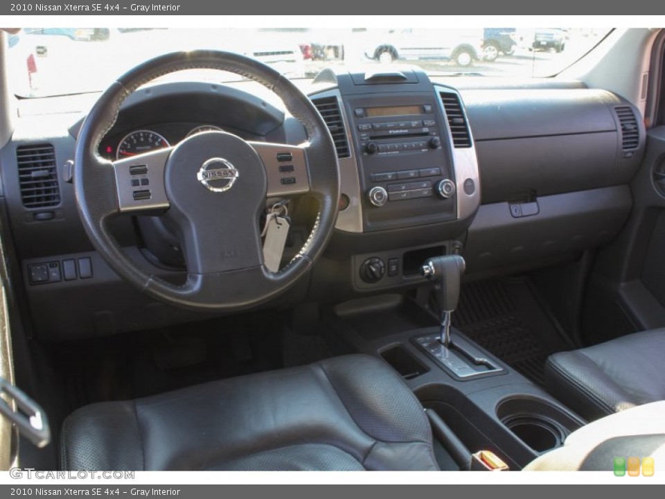 Gray Interior Prime Interior for the 2010 Nissan Xterra SE 4x4 #77192390