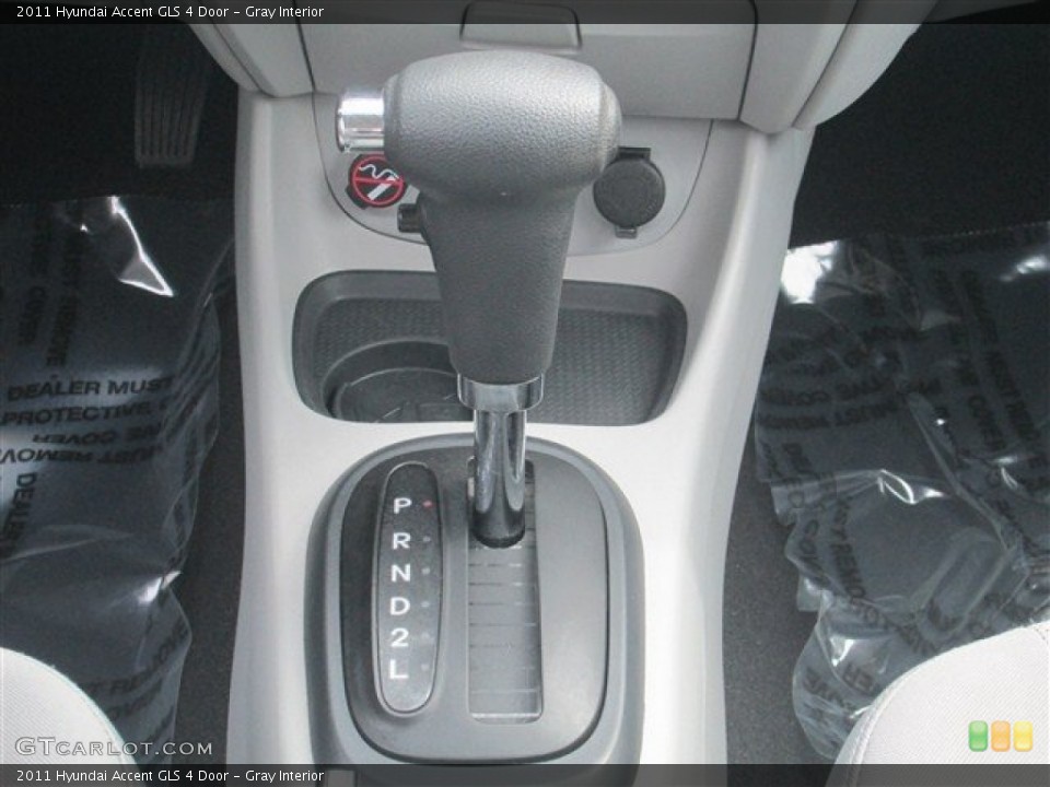 Gray Interior Transmission for the 2011 Hyundai Accent GLS 4 Door #77193806
