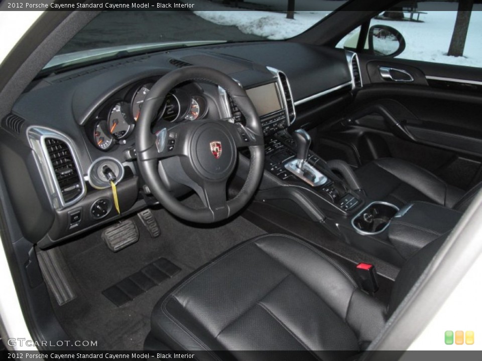 Black Interior Photo for the 2012 Porsche Cayenne  #77197727