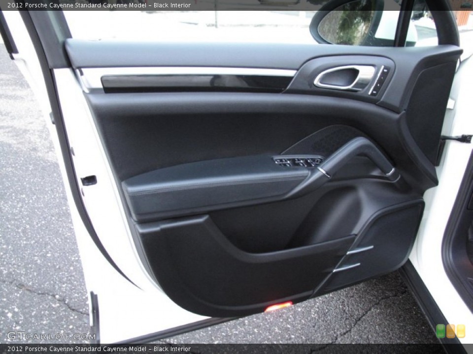 Black Interior Door Panel for the 2012 Porsche Cayenne  #77197747