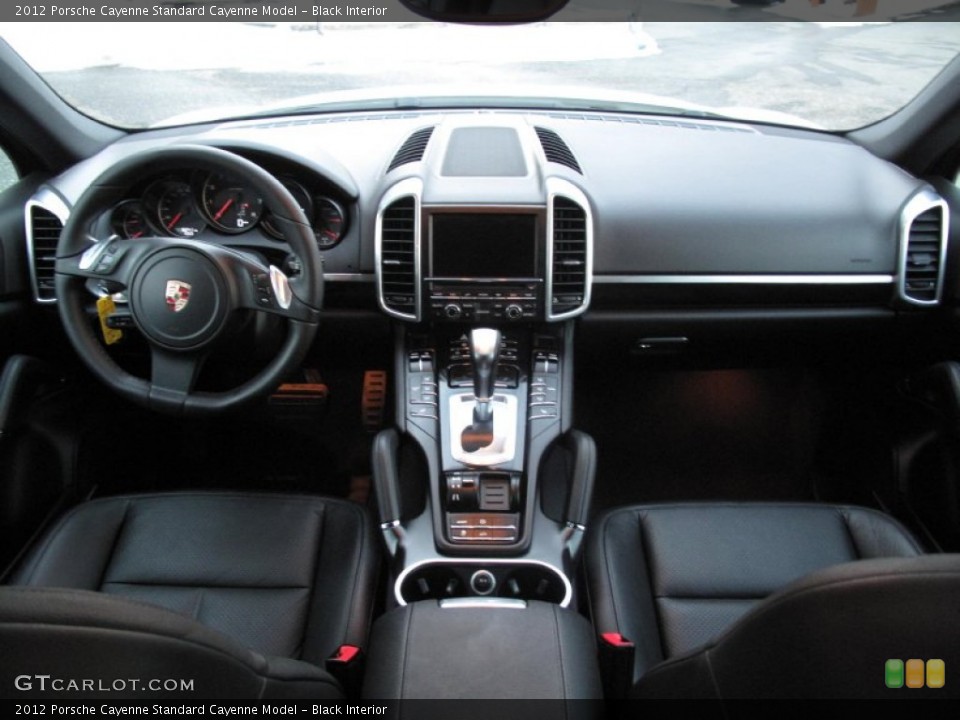 Black Interior Dashboard for the 2012 Porsche Cayenne  #77197793