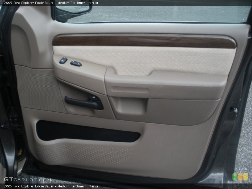 Medium Parchment Interior Door Panel for the 2005 Ford Explorer Eddie Bauer #77198957