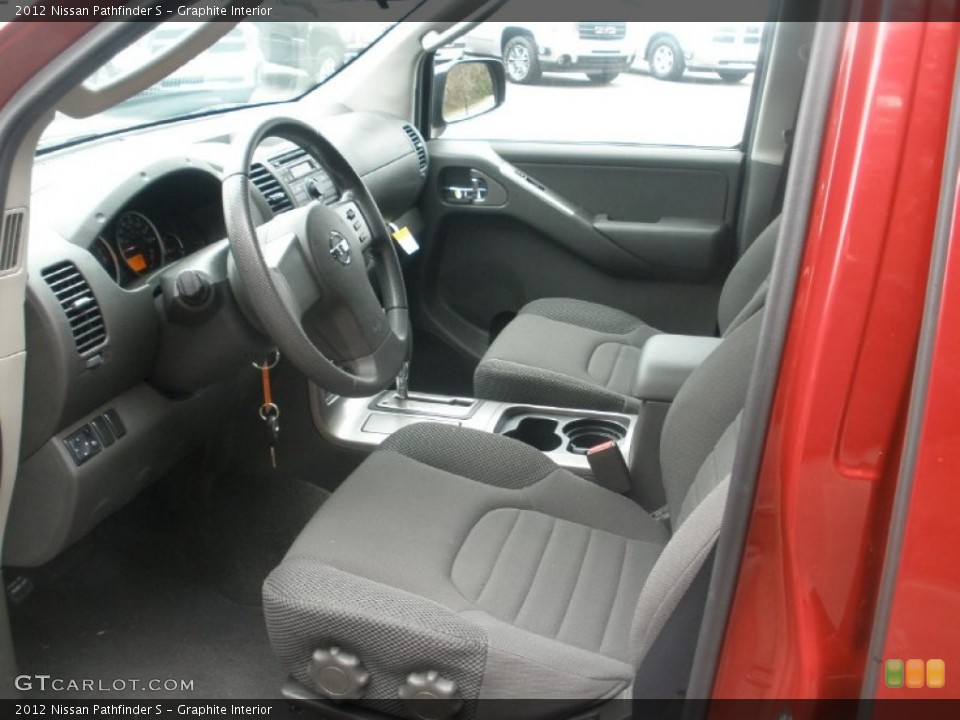 Graphite Interior Photo for the 2012 Nissan Pathfinder S #77199200