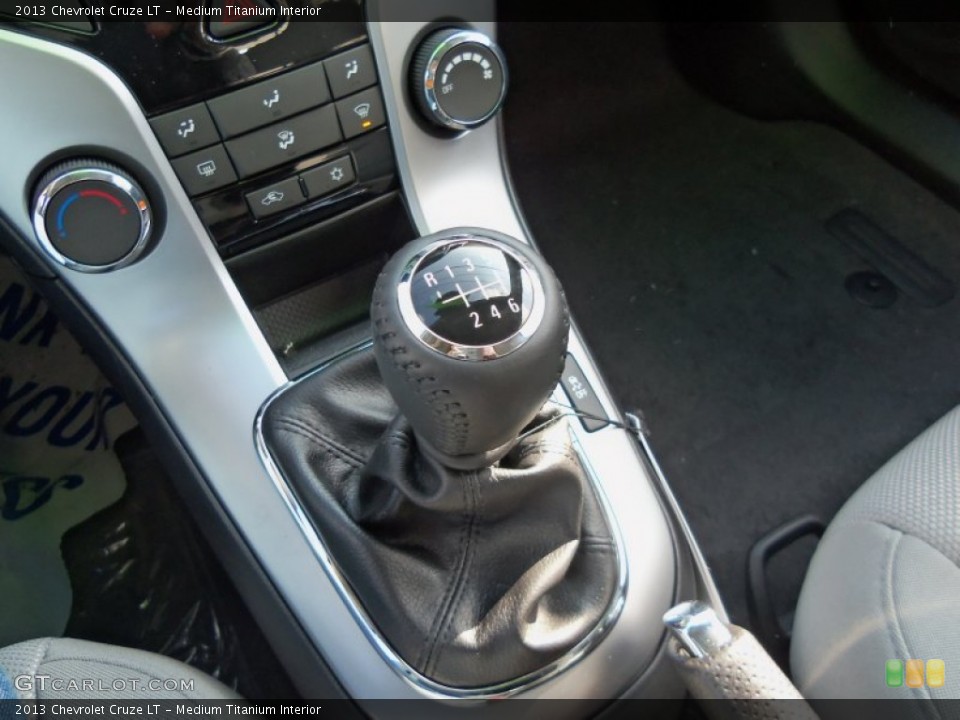 Medium Titanium Interior Transmission for the 2013 Chevrolet Cruze LT #77199851