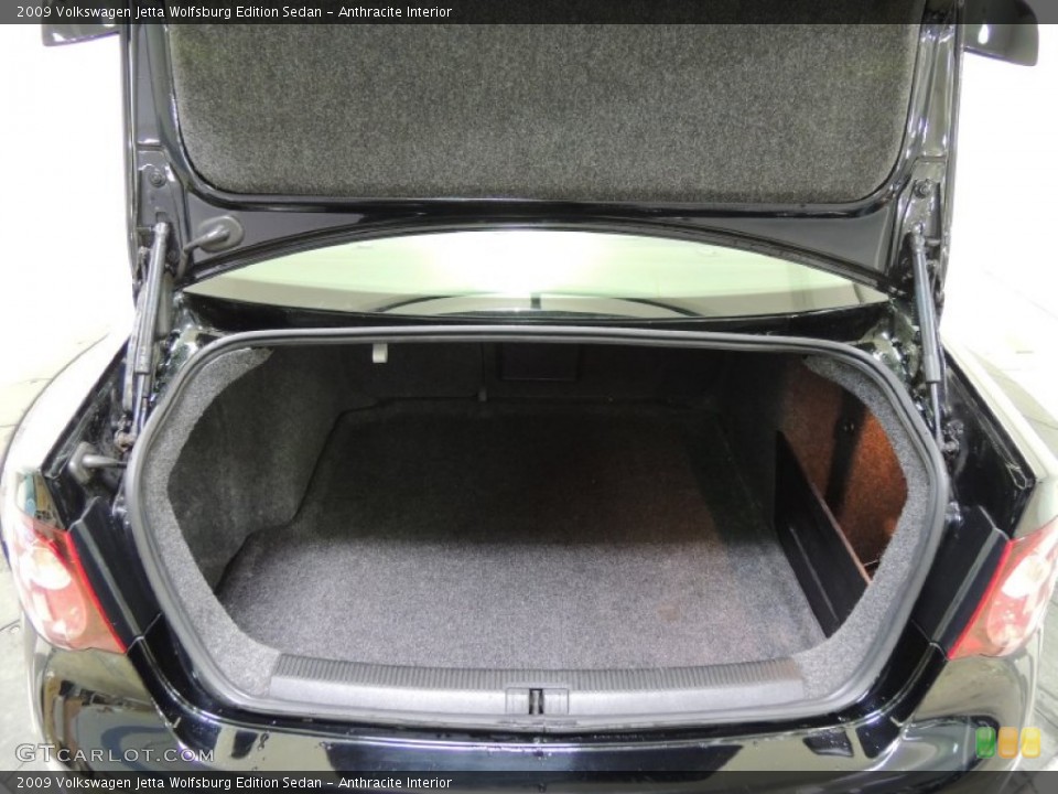Anthracite Interior Trunk for the 2009 Volkswagen Jetta Wolfsburg Edition Sedan #77201663