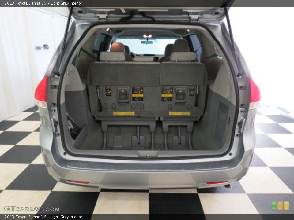 Light Gray Interior Trunk for the 2013 Toyota Sienna V6 #77205411