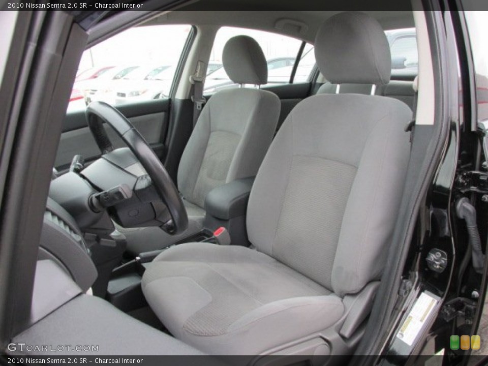 Charcoal Interior Front Seat for the 2010 Nissan Sentra 2.0 SR #77206244