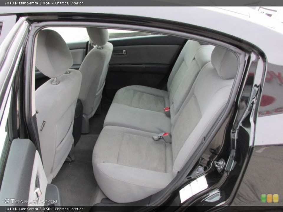 Charcoal Interior Rear Seat for the 2010 Nissan Sentra 2.0 SR #77206283