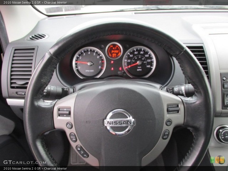 Charcoal Interior Steering Wheel for the 2010 Nissan Sentra 2.0 SR #77206323