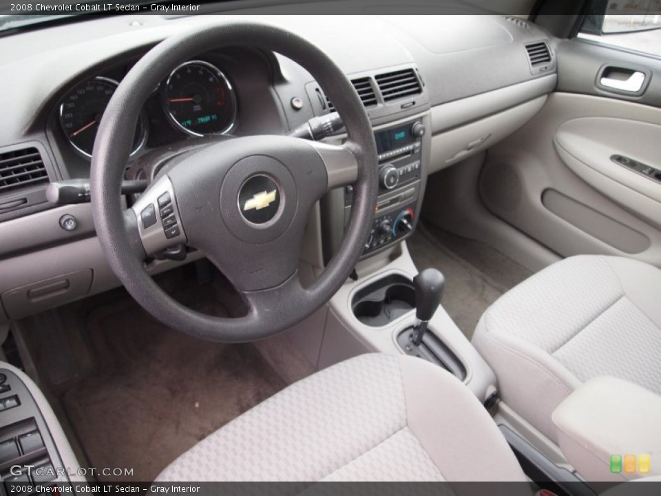 Gray Interior Prime Interior for the 2008 Chevrolet Cobalt LT Sedan #77206331