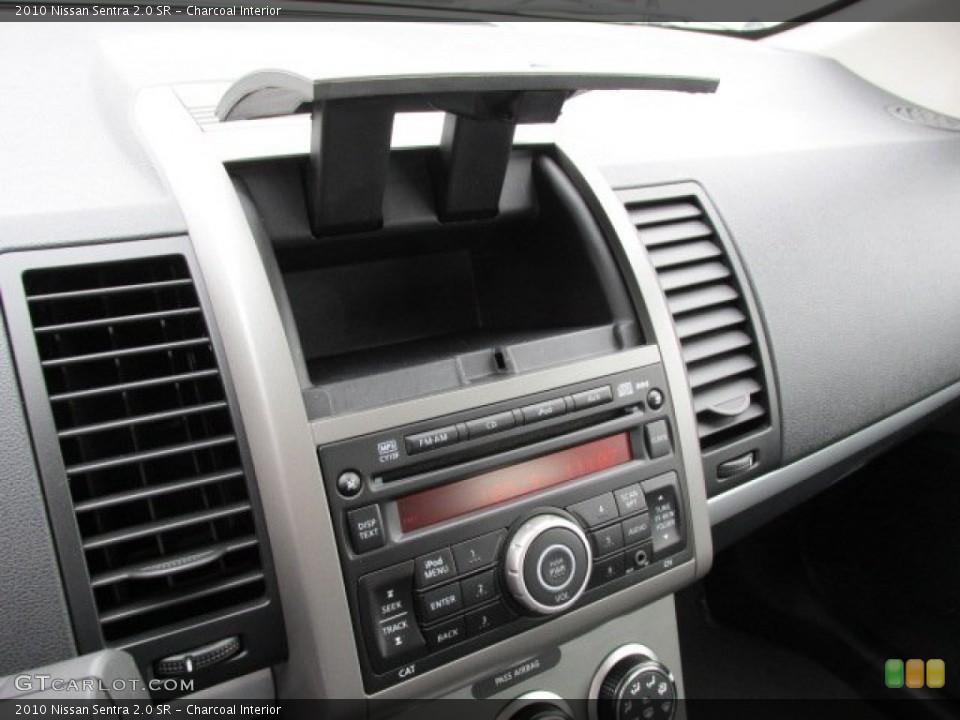 Charcoal Interior Controls for the 2010 Nissan Sentra 2.0 SR #77206346