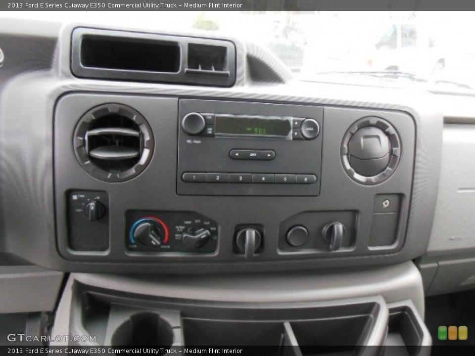 Medium Flint Interior Controls for the 2013 Ford E Series Cutaway E350 Commercial Utility Truck #77206436