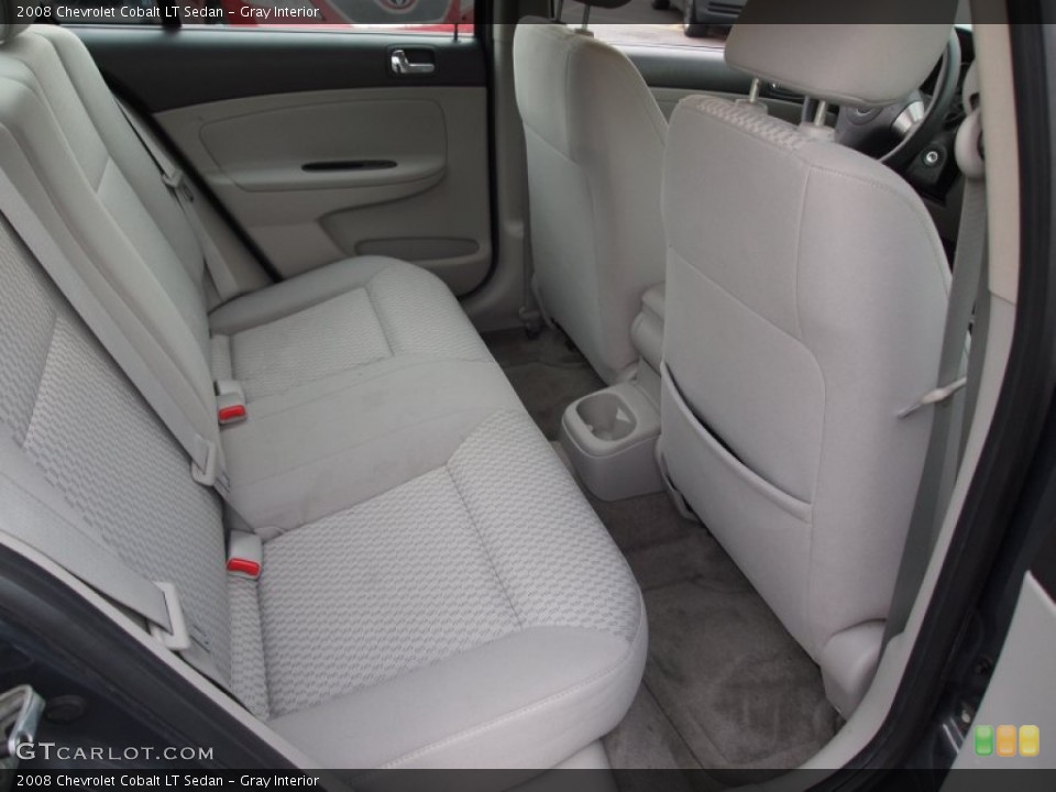 Gray Interior Rear Seat for the 2008 Chevrolet Cobalt LT Sedan #77206474