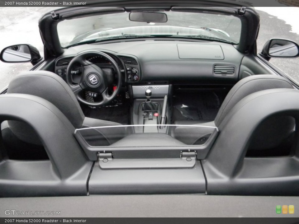 Black Interior Dashboard for the 2007 Honda S2000 Roadster #77207664