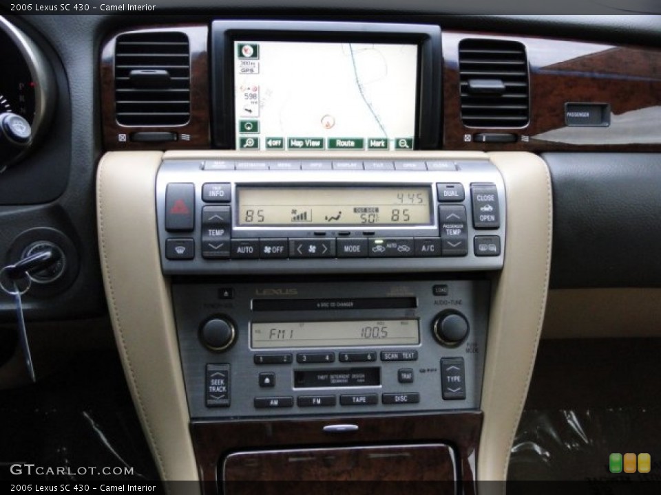 Camel Interior Controls for the 2006 Lexus SC 430 #77208611