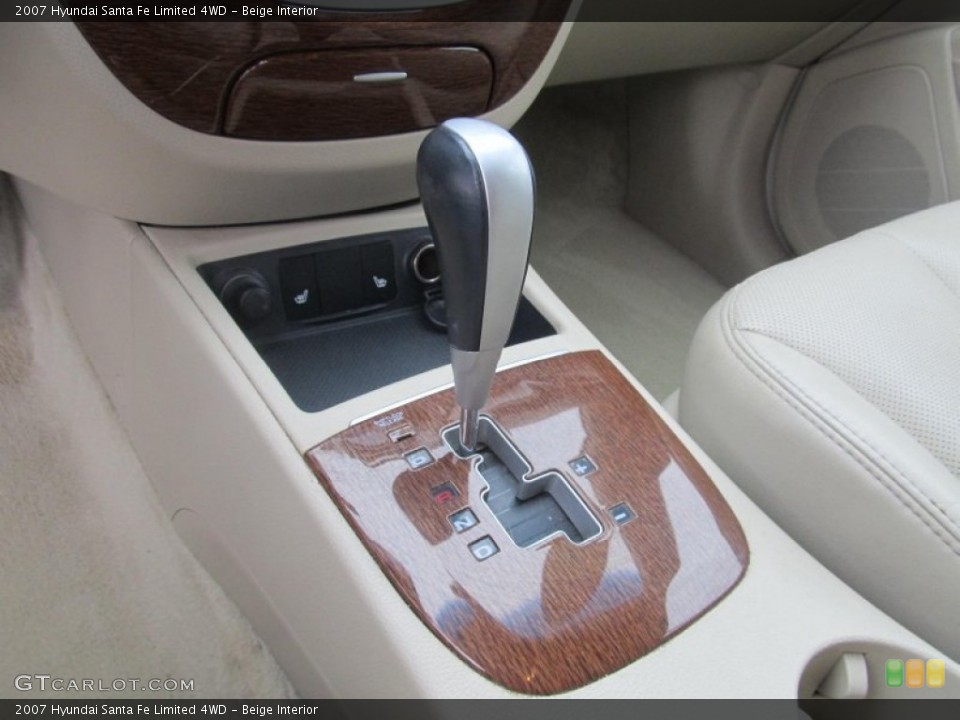 Beige Interior Transmission for the 2007 Hyundai Santa Fe Limited 4WD #77209373