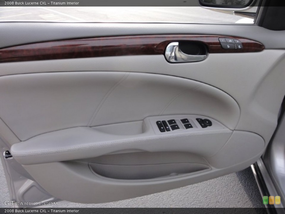 Titanium Interior Door Panel for the 2008 Buick Lucerne CXL #77210636