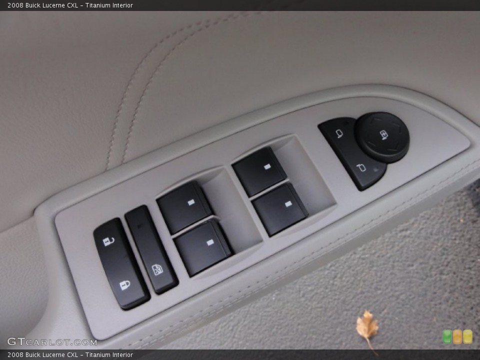 Titanium Interior Controls for the 2008 Buick Lucerne CXL #77210654