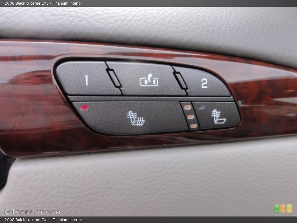 Titanium Interior Controls for the 2008 Buick Lucerne CXL #77210681