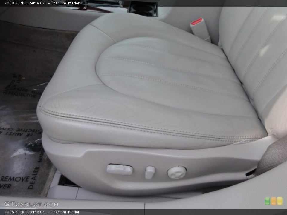 Titanium Interior Front Seat for the 2008 Buick Lucerne CXL #77210693
