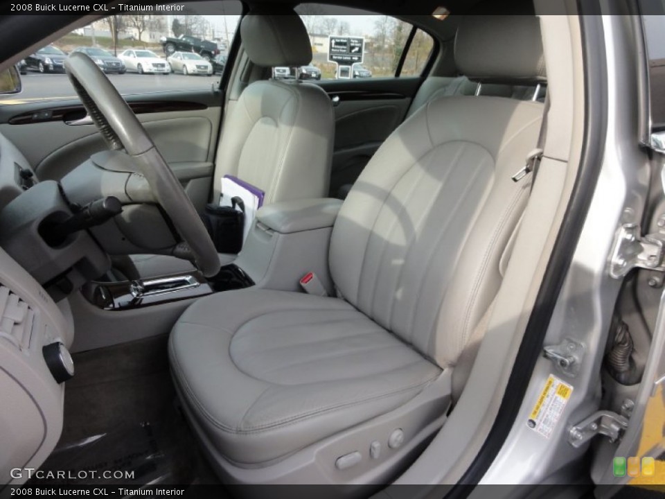 Titanium Interior Front Seat for the 2008 Buick Lucerne CXL #77210714