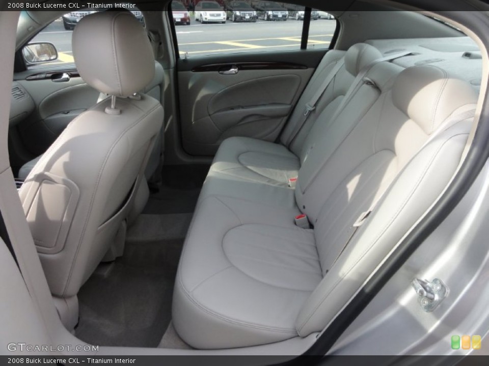 Titanium Interior Rear Seat for the 2008 Buick Lucerne CXL #77210810