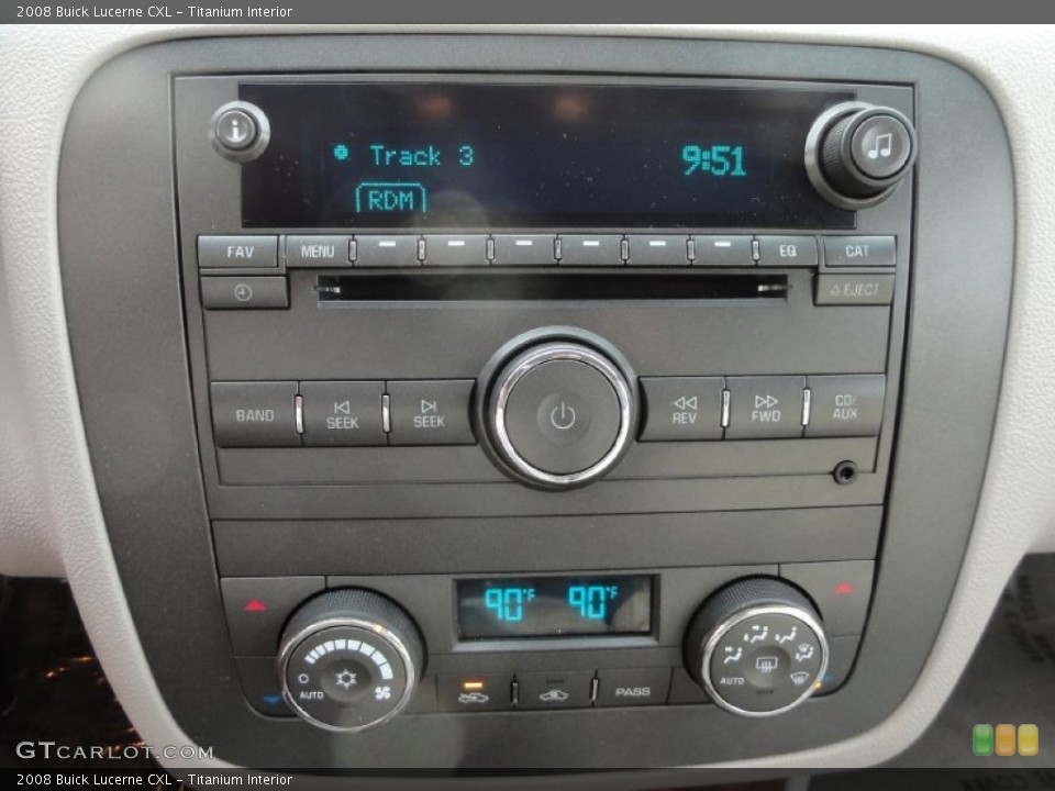 Titanium Interior Audio System for the 2008 Buick Lucerne CXL #77210967
