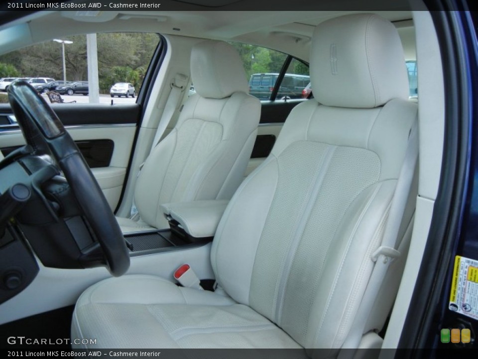 Cashmere Interior Front Seat for the 2011 Lincoln MKS EcoBoost AWD #77211651