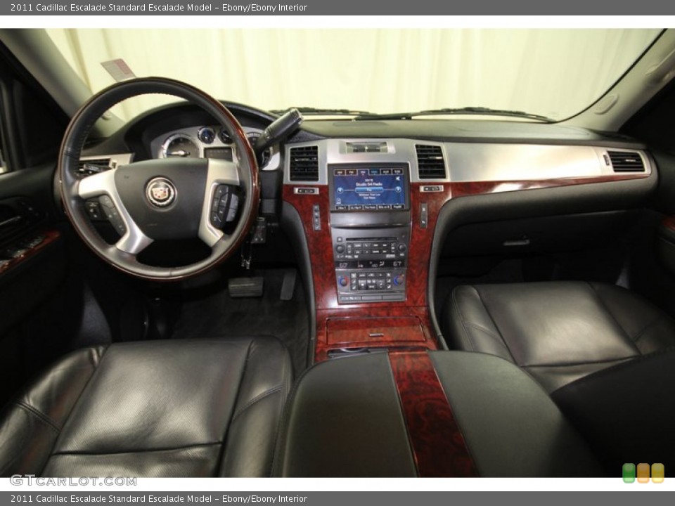 Ebony/Ebony Interior Dashboard for the 2011 Cadillac Escalade  #77211652