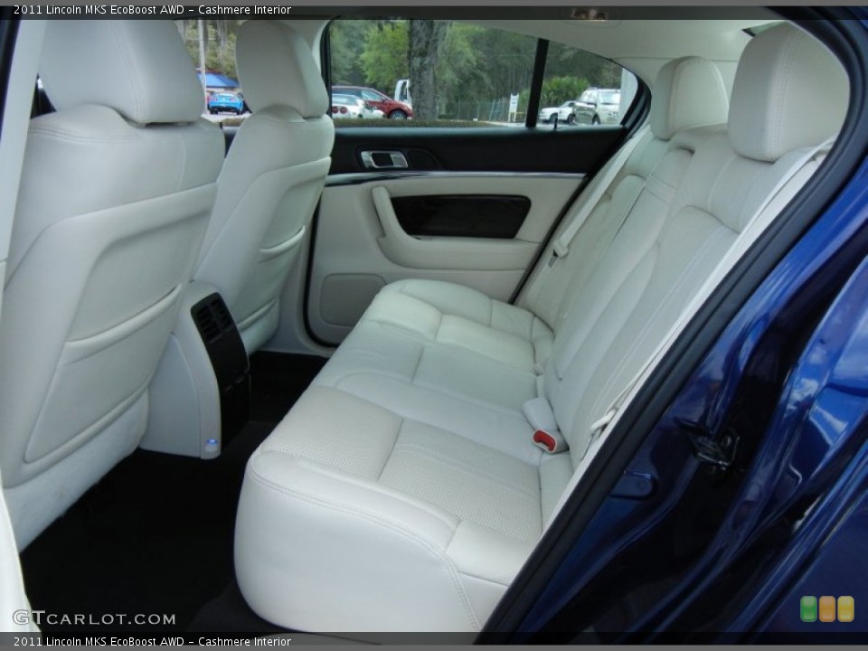 Cashmere Interior Rear Seat for the 2011 Lincoln MKS EcoBoost AWD #77211683